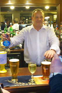 Our favourite landlord - Ray at the Bells!